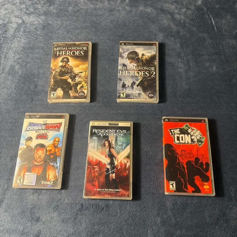 Sony PSP 5-Game Bundle